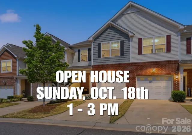 Photo 1 of Townhouse for sale at 7431 Calhoun Fls Dr, Rock Hill, SC 29732 | MLS# 4372051 | Listing updated on 2026-10-15