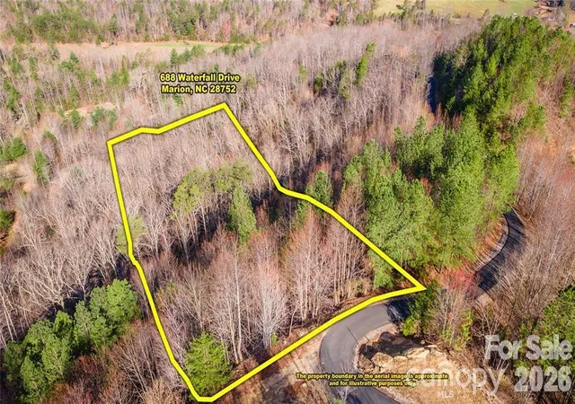 Photo 4 of Land for sale at Tbd Waterfall Dr #35, Marion, NC 28752 | MLS# 4372822 | Listing updated on 2026-04-22