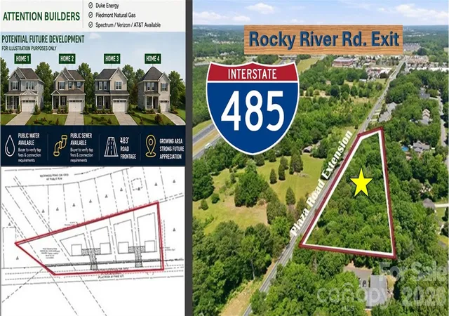Photo 1 of Land for sale at 13075 Plaza Rd Ext, Charlotte, NC 28215 | MLS# 4372854 | Listing updated on 2026-09-22