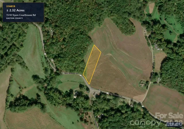 Photo 3 of Land for sale at 1510 Tryon Courthouse Rd #1, Bessemer City, NC 28016 | MLS# 4376834 | Listing updated on 2026-09-28