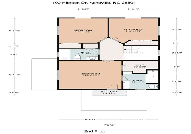 35th image of 100 Hibriten Dr, Asheville, NC 28801 | MLS# 4379502