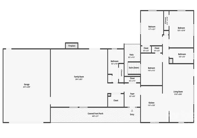 Photo 22 of Single family home for sale at 5136 Sherrill Dr, Granite Falls, NC 28630 | MLS# 4380585 | Listing updated on 2026-09-04