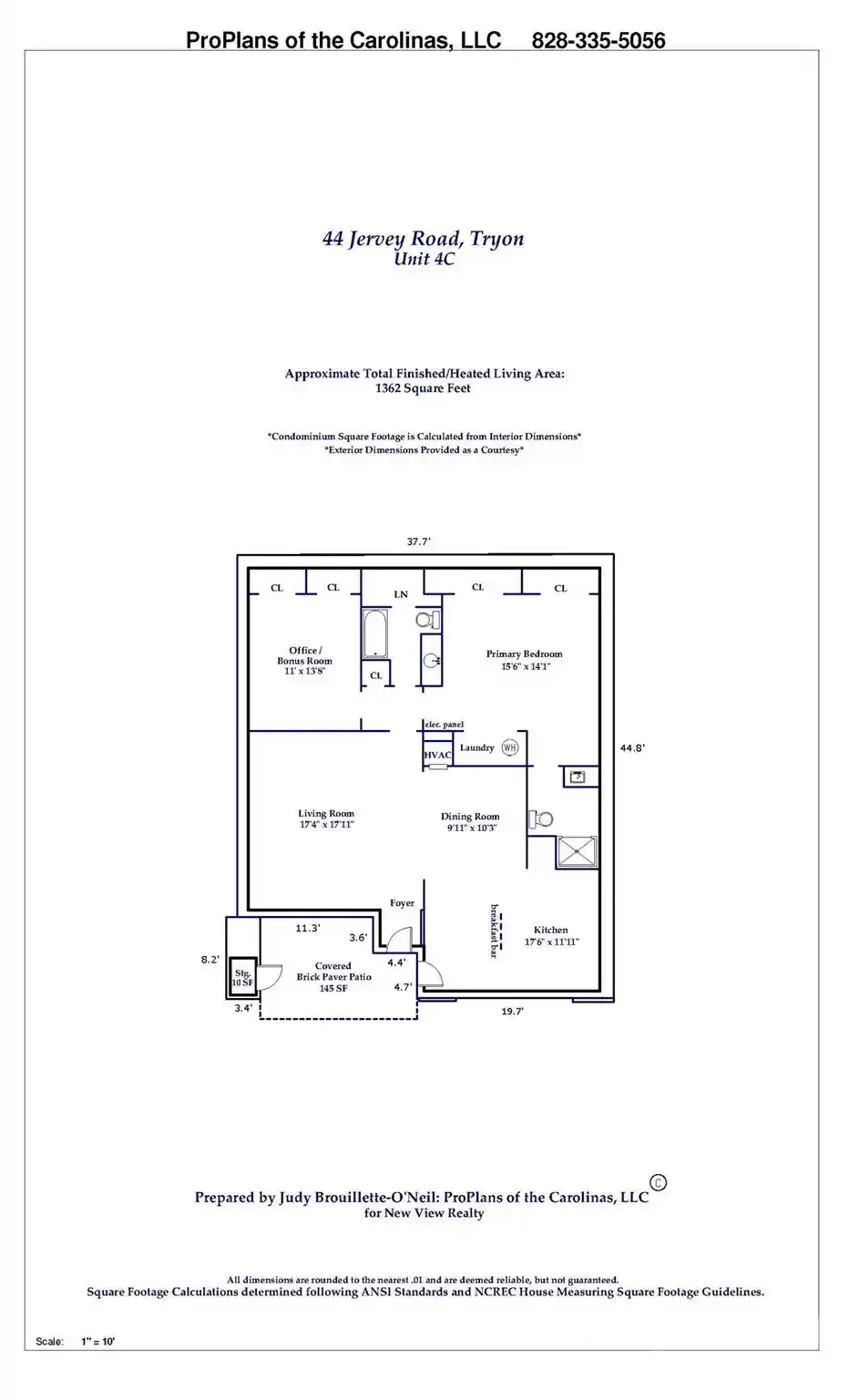 Listing Photo 2 - Condo for sale in 44 Jervey Rd located at 44 Jervey Rd, Tryon, NC 28782 - Unit #4C