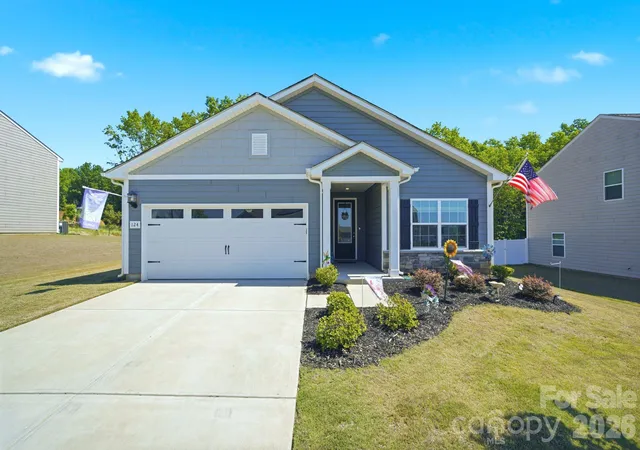 Photo 1 of Single family home for sale at 124 N Sina St, Troutman, NC 28166 | MLS# 4383028 | Listing updated on 2026-09-30