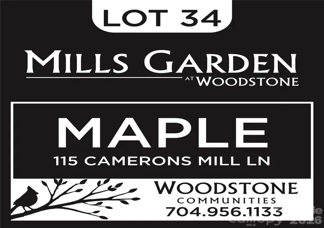 Photo 3 of Single family home for sale at 115 Camerons Ml Ln #34, Statesville, NC 28625 | MLS# 4387270 | Listing updated on 2026-09-15