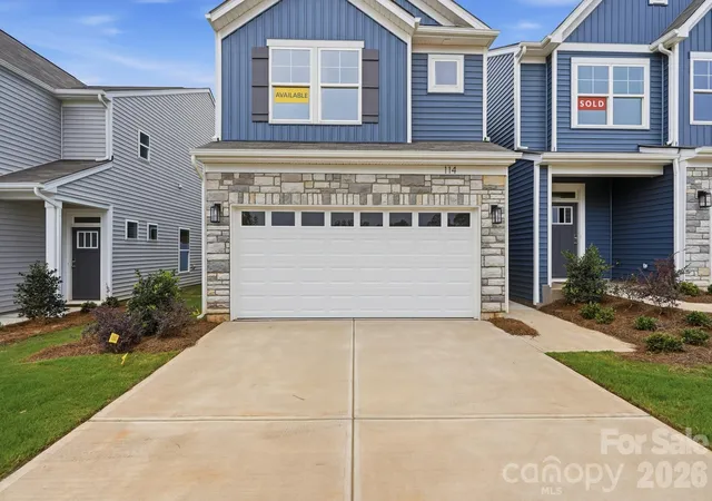 Photo 3 of Townhouse for sale at 114 Pointer Trl, Troutman, NC 28166 | MLS# 4387480 | Listing updated on 2026-08-20