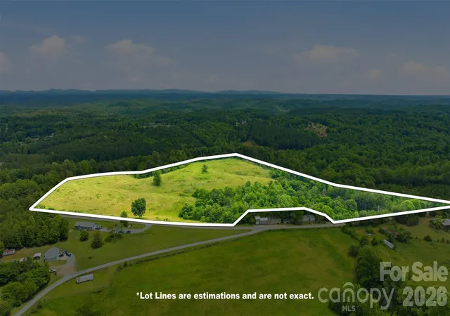Photo 2 of Land for sale at 536 Pea Ridge Rd, Mill Spring, NC 28756 | MLS# 4388181 | Listing updated on 2026-08-31