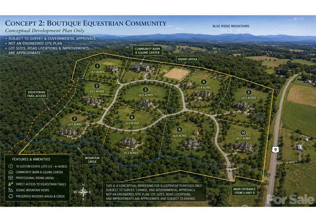 Photo 3 of Land for sale at 9818 S Nc 9 Ln, Columbus, NC 28722 | MLS# 4390127 | Listing updated on 2026-09-08