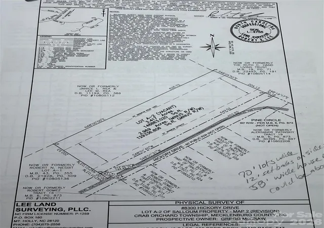 Photo 2 of Land for sale at 8300 Hickory Dr, Charlotte, NC 28215 | MLS# 4390984 | Listing updated on 2026-08-31