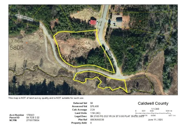 Homes for sale in Lenoir, NC | 194 Acres, Lot Cb22, Cypress Trl #CB22, Lenoir, NC 28645 | MLS# 4391523