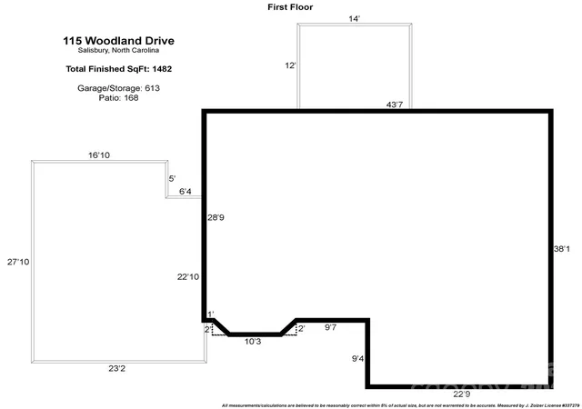 48th image of 115 Woodland Dr, Salisbury, NC 28146 | MLS# 4391796