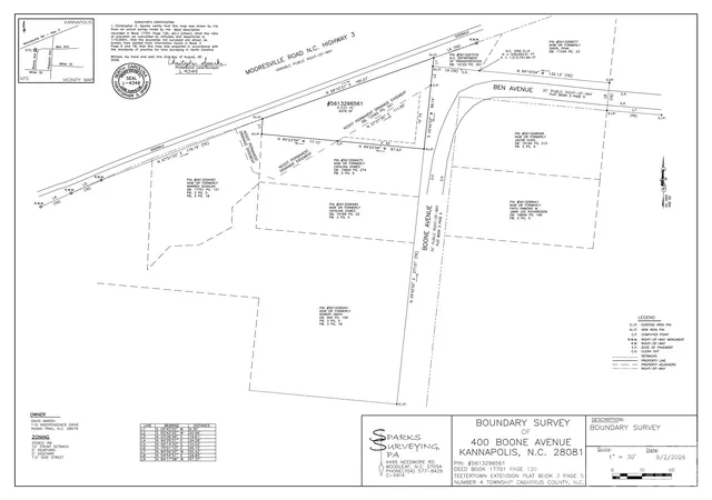 Photo 2 of Land for sale at 400 Boone Ave #30, Kannapolis, NC 28081 | MLS# 4392069 | Listing updated on 2026-10-02