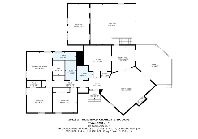 Photo 42 of Single family home for sale at 10112 Withers Rd, Charlotte, NC 28278 | MLS# 4392504 | Listing updated on 2026-08-05