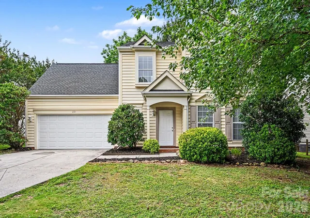 Photo 1 of Single family home for sale at 221 Aylesbury Ln, Indian Trail, NC 28079 | MLS# 4392784 | Listing updated on 2026-09-21
