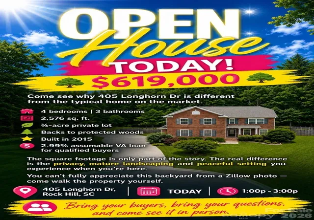 40th image of 405 Longhorn Dr, Rock Hill, SC 29732 | MLS# 4394735