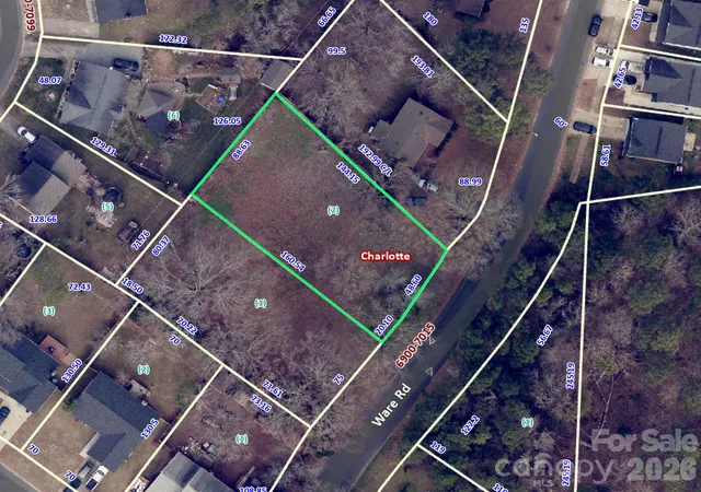 Photo 1 of Land for sale at 7008 Ware Rd, Charlotte, NC 28212 | MLS# 4394745 | Listing updated on 2026-09-26