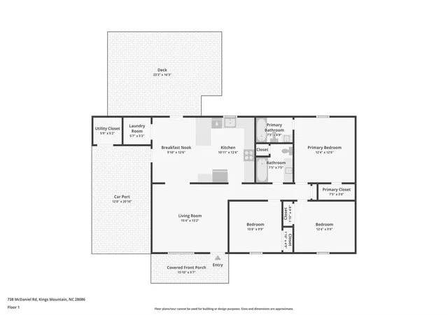 34th image of 738 Mcdaniel Rd, Kings Mountain, NC 28086 | MLS# 4395003