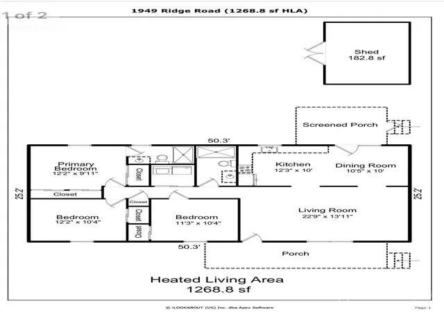 Photo 2 of Single family home for sale at 1949 Ridge Rd, Clover, SC 29710 | MLS# 4396969 | Listing updated on 2026-09-04