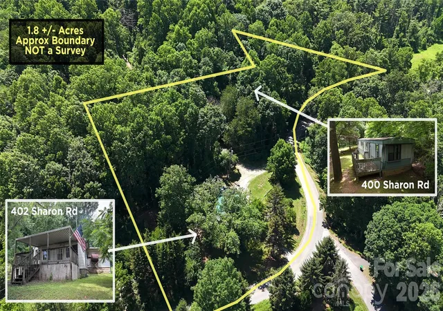 Homes for sale in Fairview, NC | 400 & 402 Sharon Rd, Fairview, NC 28730 | MLS# 4397004