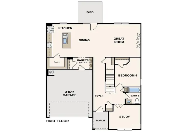 3rd image of 2716 Blue Sky Meadows Dr, Monroe, NC 28110 | MLS# 4397554
