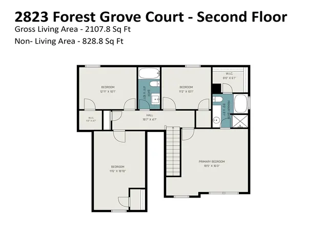 Photo 16 of Single family home for sale at 2823 Forest Grv Ct, Charlotte, NC 28269 | MLS# 4398307 | Listing updated on 2026-08-21