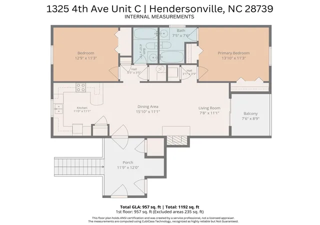 Homes for sale in Hendersonville, NC | 1325 4th Ave #C, Hendersonville, NC 28739 | MLS# 4399110