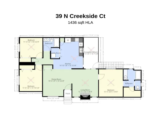 Photo 4 of Townhouse for sale at 39 N Creekside Ct, Hendersonville, NC 28791 | MLS# 4399723 | Listing updated on 2026-09-29