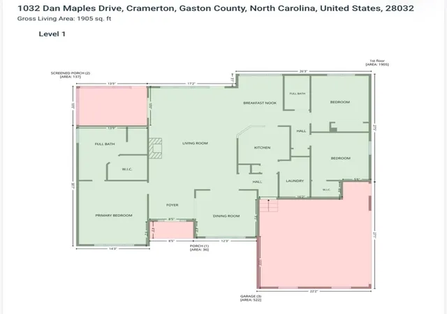 40th image of 1032 Dan Maples Dr, Cramerton, NC 28032 | MLS# 4401145