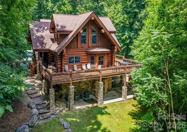Photo 1 of Single family home for sale at 206 Big Rock Ln, Lake Lure, NC 28746 | MLS# 4402285 | Listing updated on 2026-07-10