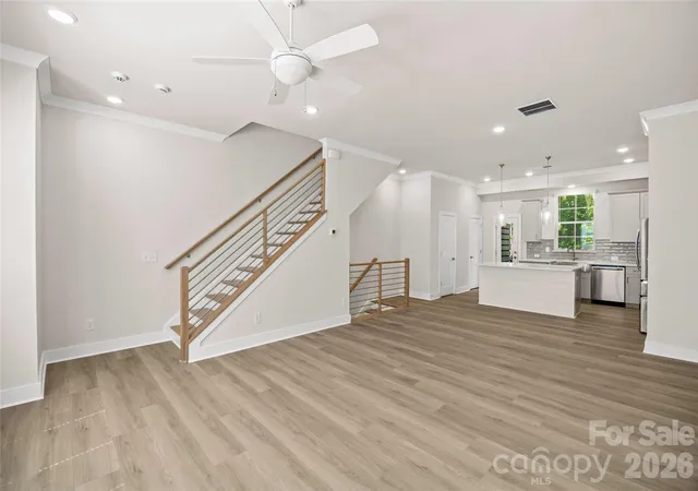 Photo 3 of Townhouse for sale at 3213 Zenith Ln, Charlotte, NC 28205 | MLS# 4402742 | Listing updated on 2026-08-22