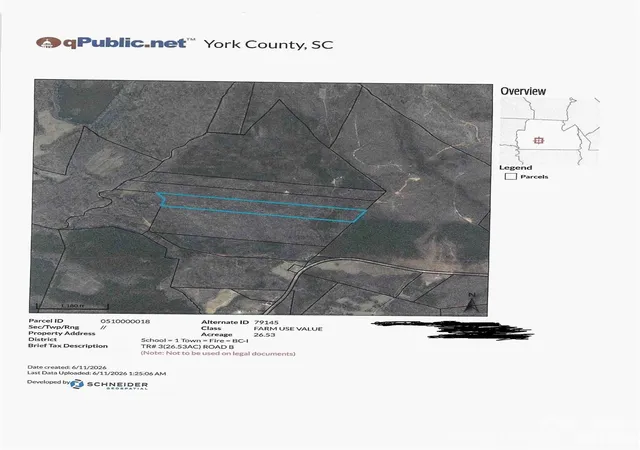 Photo 3 of Land for sale at 000 Hoodtown Rd, Sharon, SC 29742 | MLS# 4405140 | Listing updated on 2026-07-17