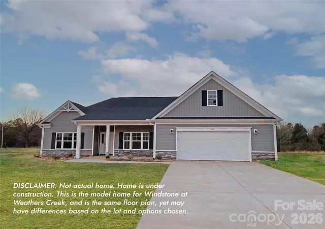 Photo 3 of Single family home for sale at 154 Windstone Xing Trl #9, Troutman, NC 28166 | MLS# 4405429 | Listing updated on 2026-10-08