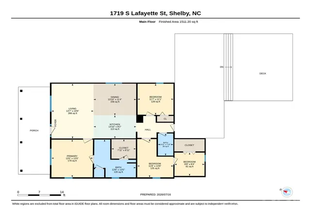 44th image of 1719 Lafayette St S, Shelby, NC 28152 | MLS# 4405436