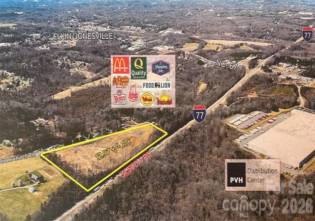 Photo 1 of Land for sale at 1297 Fall Crk Rd, Jonesville, NC 28642 | MLS# 4405749 | Listing updated on 2026-09-22