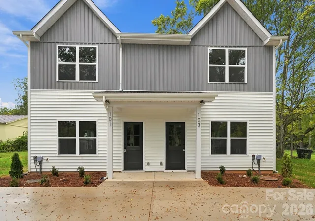 Photo 1 of Multi family home for sale at 101/103 Baldwin Ave, Spencer, NC 28159 | MLS# 4405982 | Listing updated on 2026-10-28