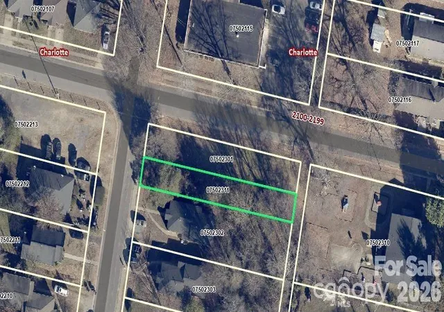 Photo 1 of Land for sale at 2228 Custer St, Charlotte, NC 28216 | MLS# 4406113 | Listing updated on 2026-07-30