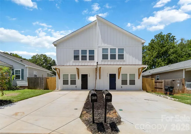 Photo 1 of Townhouse for sale at 709 Pennsylvania Ave, Charlotte, NC 28216 | MLS# 4406385 | Listing updated on 2026-08-09