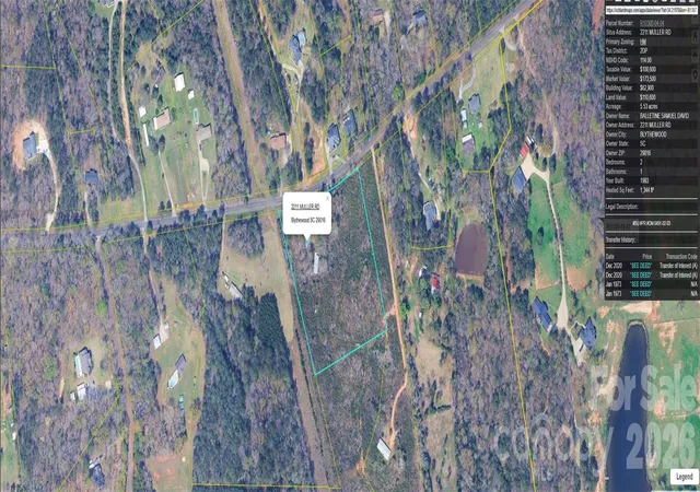 Photo 10 of Land for sale at 2211 Muller Rd, Blythewood, SC 29016 | MLS# 4406567 | Listing updated on 2026-08-20