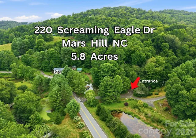 Photo 1 of Land for sale at 220 Screaming Eagle Dr, Mars Hill, NC 28754 | MLS# 4407481 | Listing updated on 2026-08-25