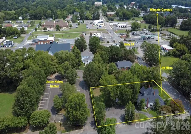 Photo 3 of Single family home for sale at 108 S Main St, Wingate, NC 28174 | MLS# 4407726 | Listing updated on 2026-08-04