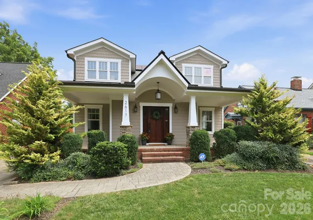 Photo 1 of Single family home for sale at 2617 Commonwealth Ave, Charlotte, NC 28205 | MLS# 4408299 | Listing updated on 2026-09-16