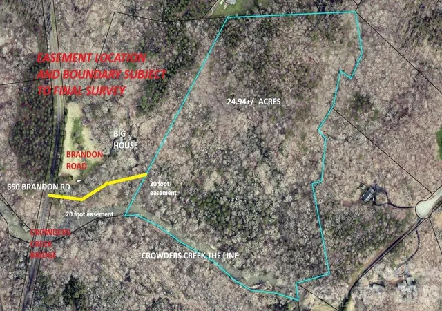 Photo 7 of Land for sale at 25 Ac Brandon Rd, Clover, SC 29710 | MLS# 4410016 | Listing updated on 2026-09-01