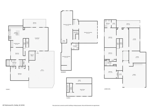 48th image of 407 Robinwood Dr, Shelby, NC 28150 | MLS# 4410556