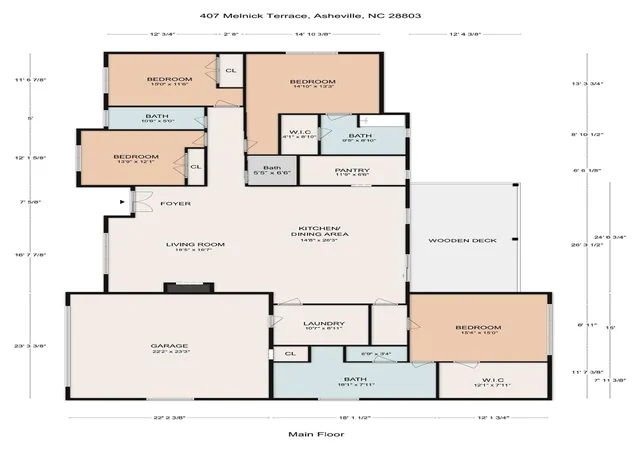 45th image of 407 Melnick Ter, Asheville, NC 28803 | MLS# 4410571