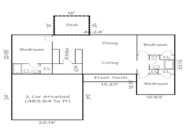 26th image of 1314 39th Street Cir Sw, Hickory, NC 28602 | MLS# 4411280