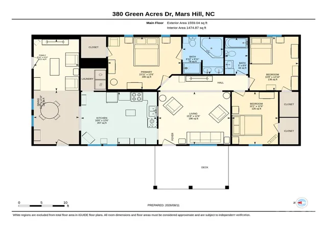 Photo 3 of Single family home for sale at 380 Green Acres Dr, Mars Hill, NC 28754 | MLS# 4412728 | Listing updated on 2026-08-13