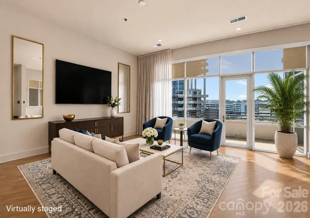 Listing Photo 2 - Condo for sale in building located at 1133 Metropolitan Ave, Charlotte, NC 28204 - Unit #617