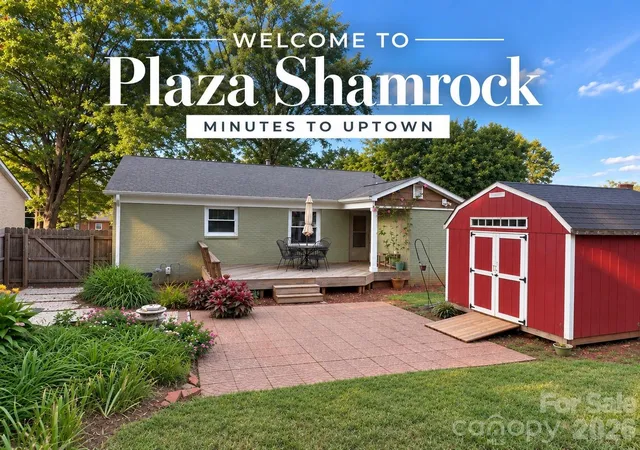 Photo 1 of Single family home for sale at 2720 Shamrock Dr, Charlotte, NC 28205 | MLS# 4413425 | Listing updated on 2026-09-30