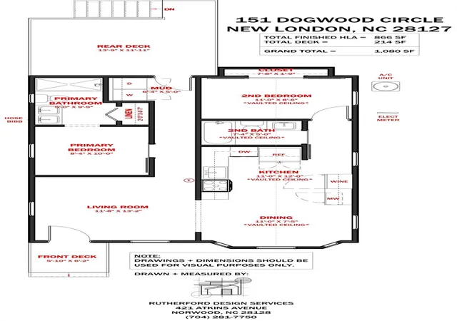 Photo 44 of Single family home for sale at 151 Dogwood Cir, New London, NC 28127 | MLS# 4413825 | Listing updated on 2026-08-29