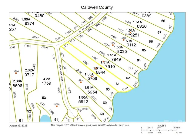 Photo 14 of Land for sale at 1792 Waters Edge Dr #61, Granite Falls, NC 28630 | MLS# 4414360 | Listing updated on 2026-08-13